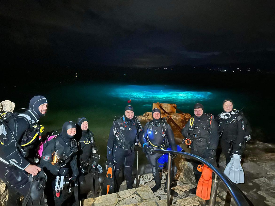 U Kostreni održan treći 'Diversnight' noćni zaron