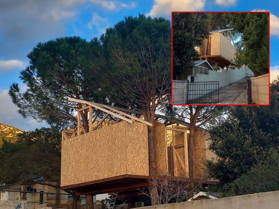 KUĆA IZMEĐU STABALA UZ MORE Arhitektonski delirij ili samo domišljatost?