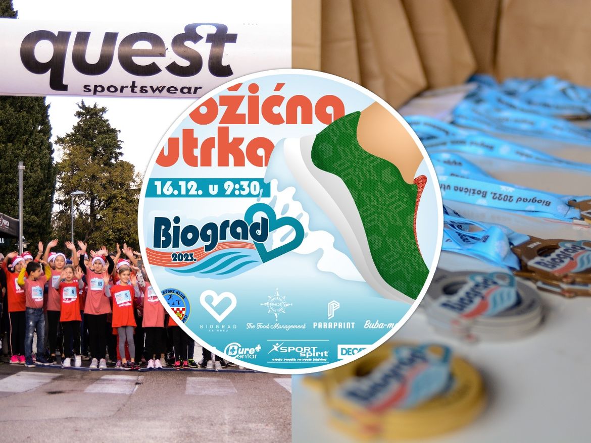 Otvorene prijave za Božićnu utrku u Biogradu na Moru - Organizatori najavljuju niz događanja za djecu i odrasle