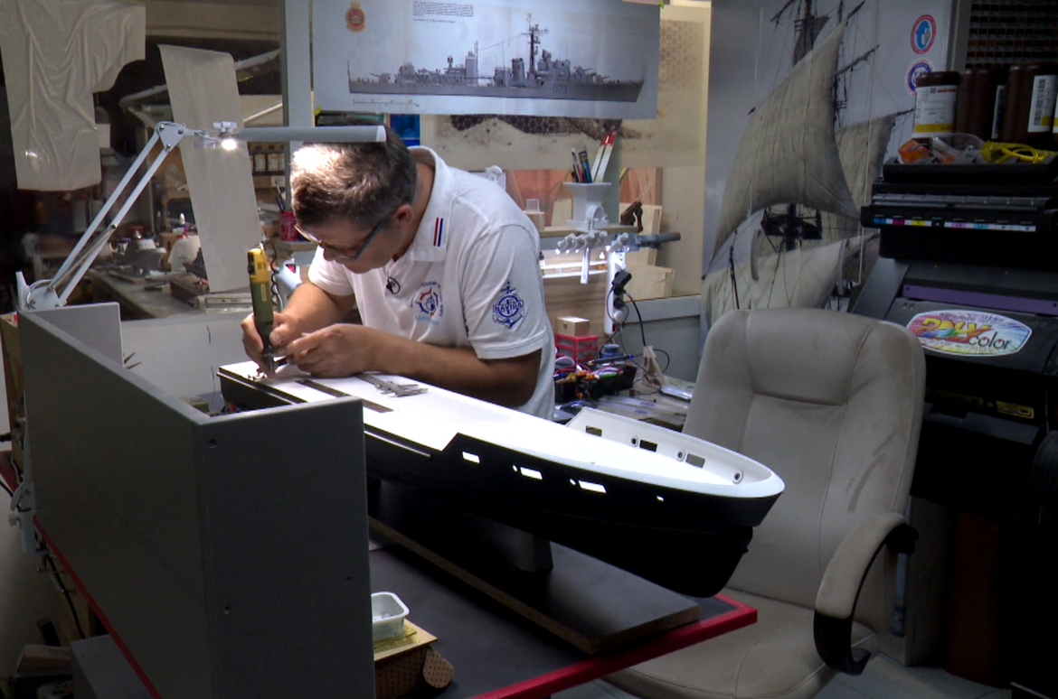 Roland Vlahović, brodomaketar sa 7 svjetskih medalja