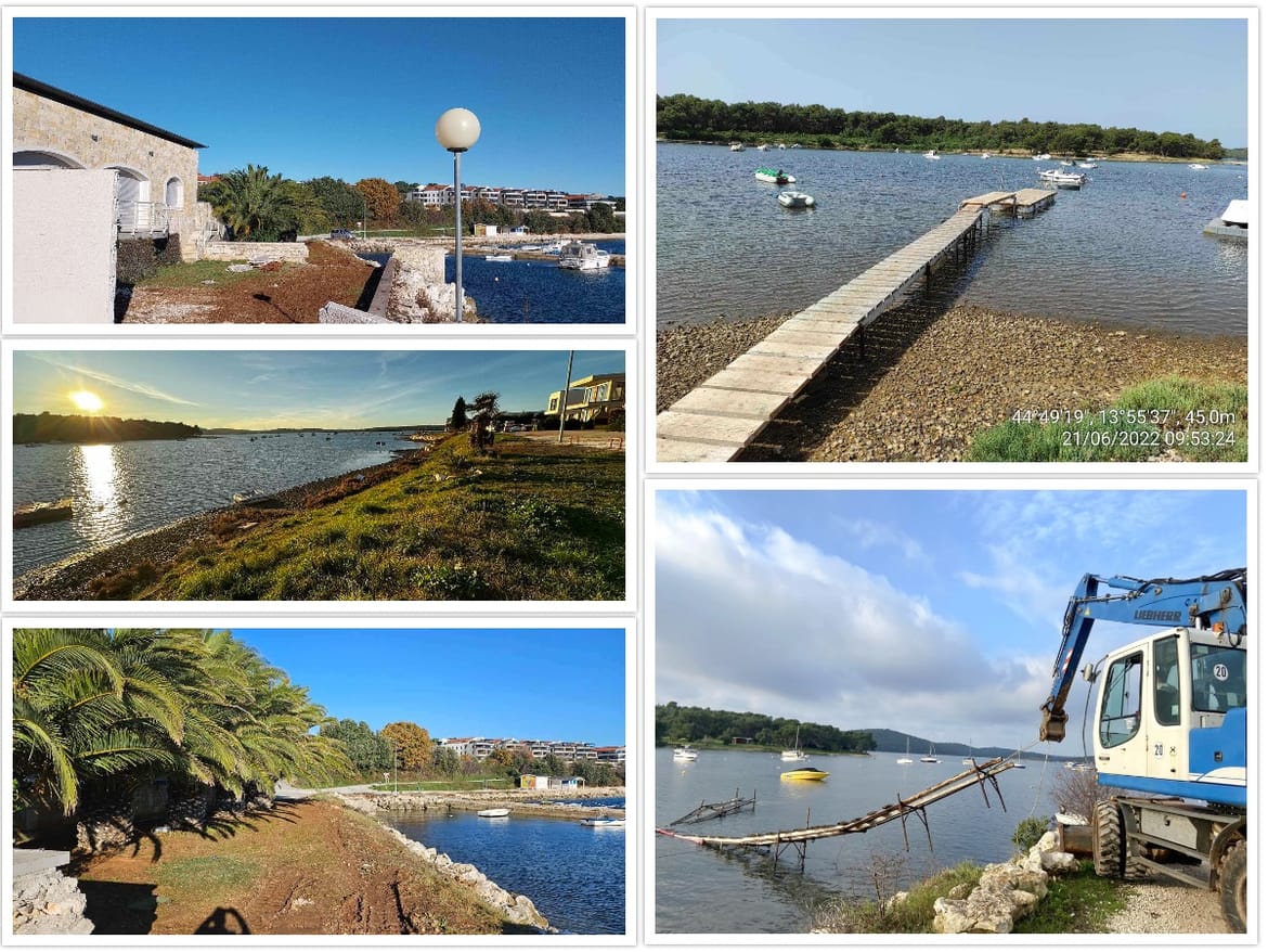 Općina Medulin krenula u obračun s uzurpatorima: "Uklanjamo ilegalna privezišta i zidove na pomorskom dobru!"