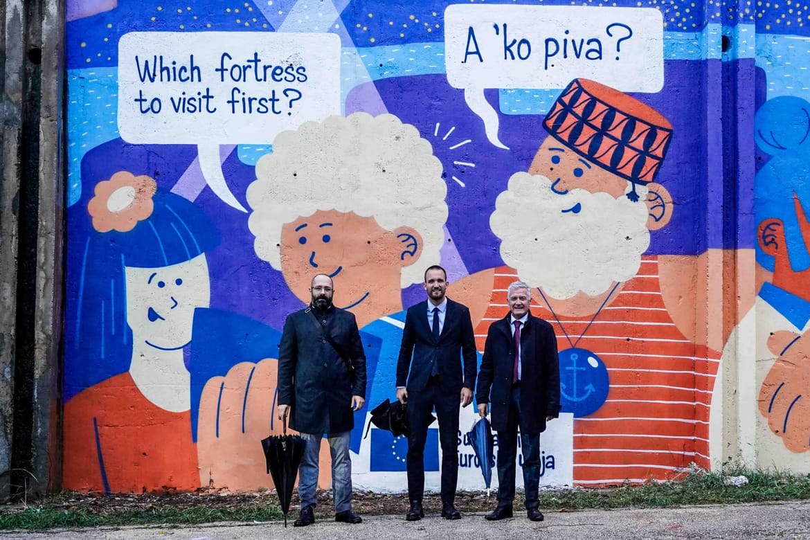 Šibenik je dobio novi mural - sviđa li vam se?