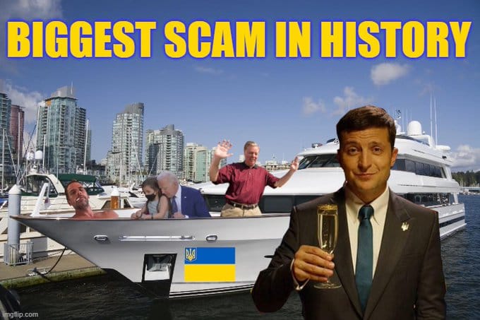 Dokazana ruska izmišljotina da je Zelenski novcem od pomoći kupio dvije jahte, no na varku se zakačili Amerikanci i zatvorili slavinu...