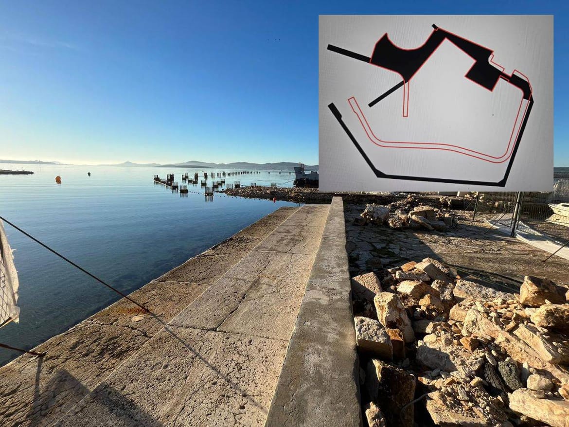 ZLOUPORABA POMORSKOG DOBRA? Oglasio se SDP: "Radovi u luci Sv. Filip i Jakov ne odvijaju se prema važećoj građevinskoj dozvoli!"