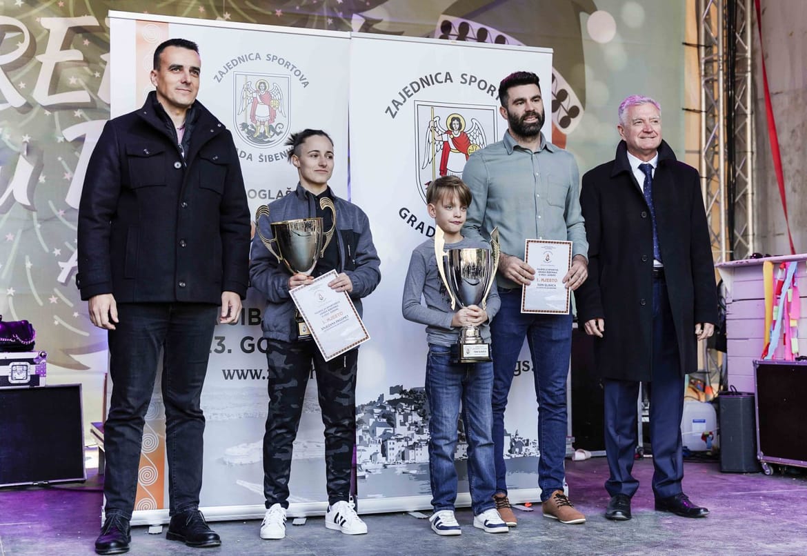 Šibenik dodijelio nagrade svojim najboljim sportašima 2023. godine