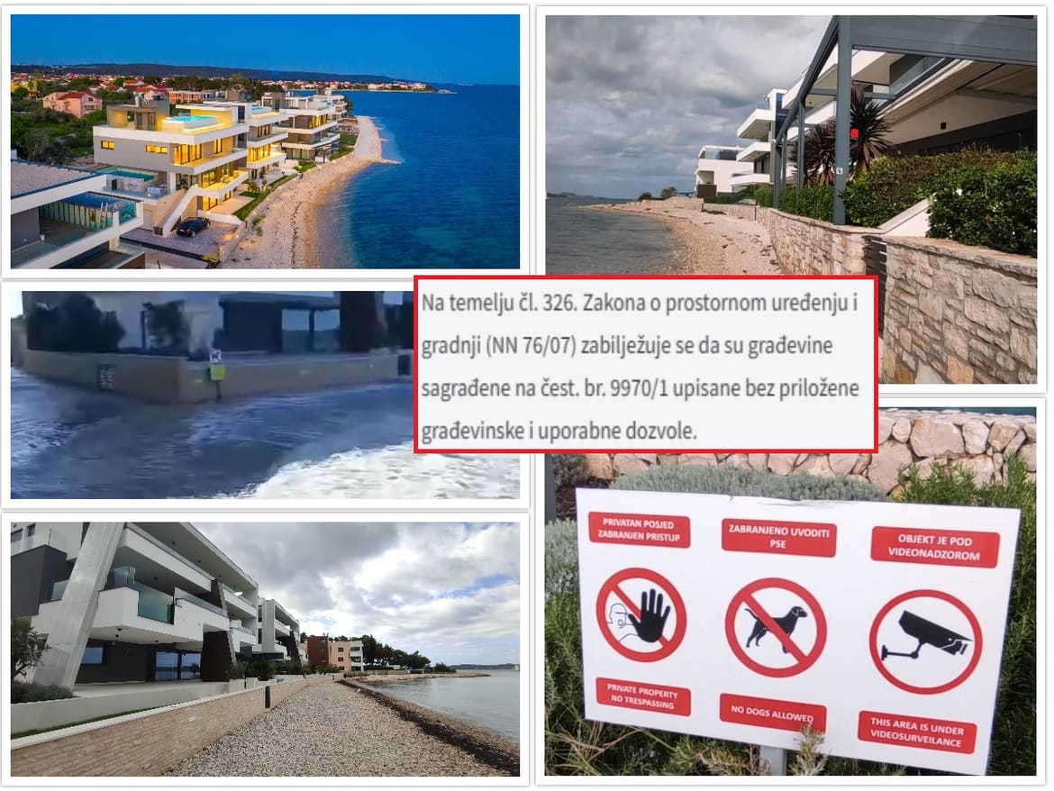 SLUČAJ SUKOŠAN Kako su ekskluzivne vile ukrale pomorsko dobro?