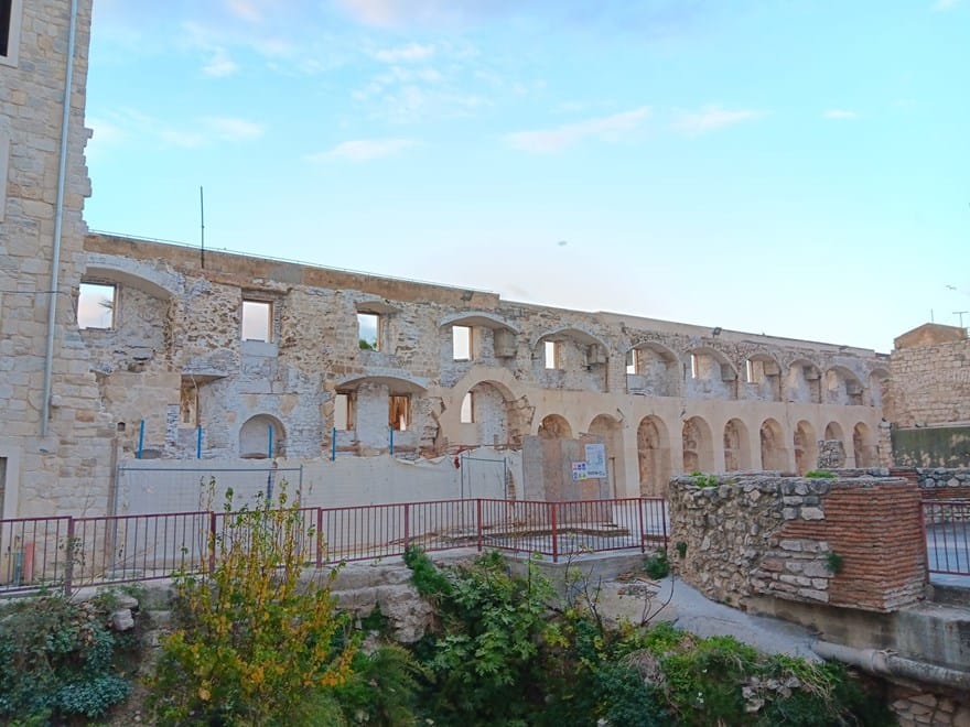 Završeni su radovi na južnom zidu Dioklecijanove palače