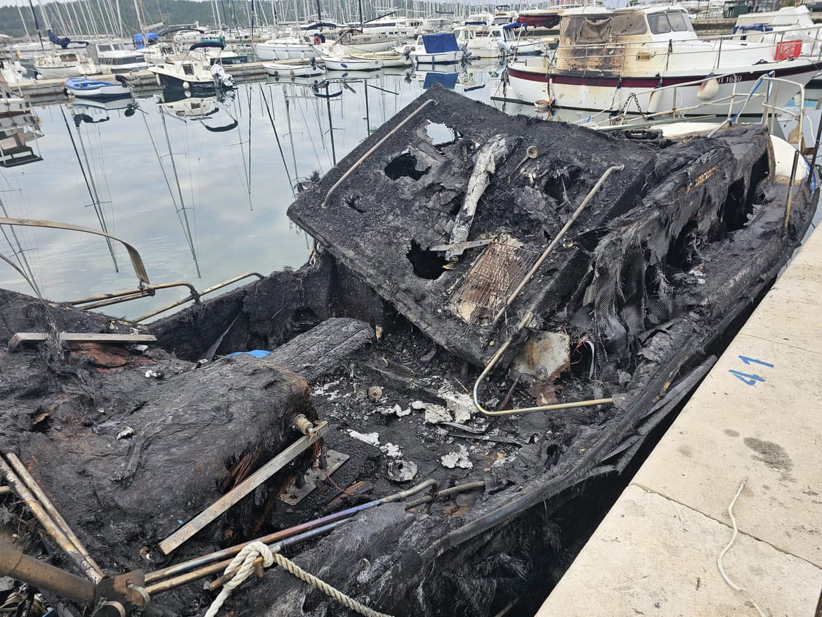 ZAVRŠIO OČEVID Zna se što je uzrok požara u Pirovcu, gdje je izgorjelo sedam plovila!