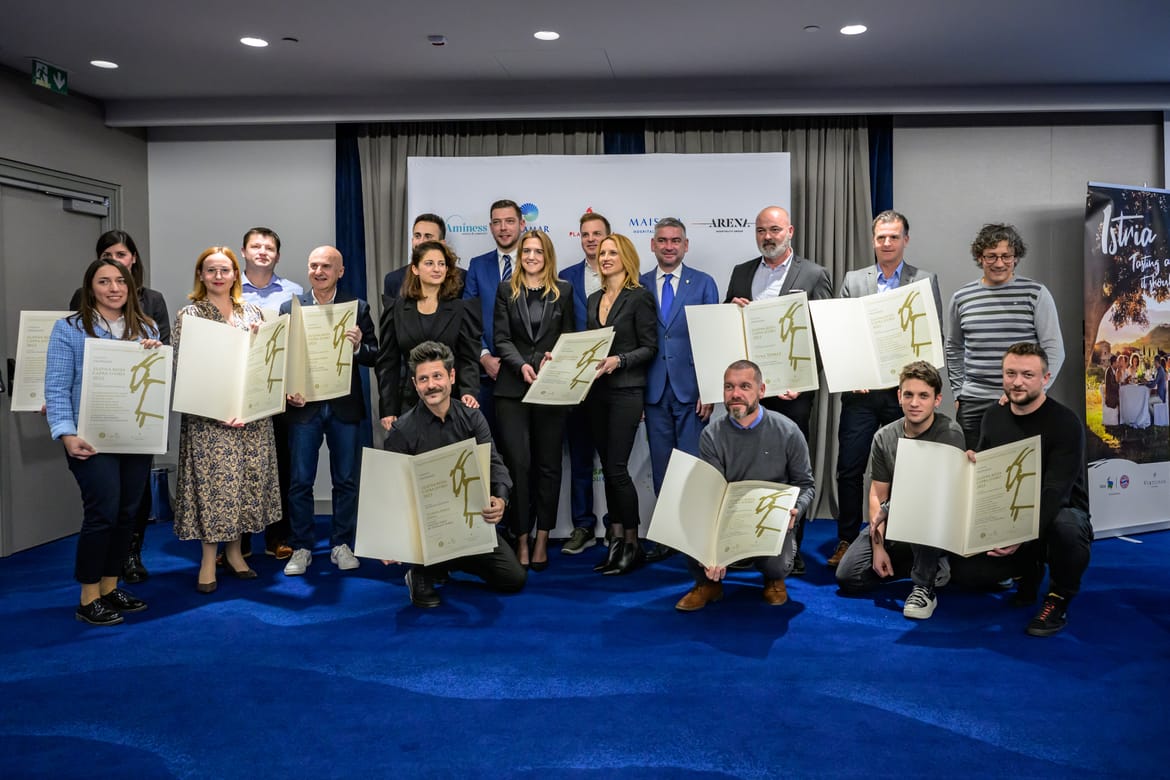 Zlatna koza voli vino, ekologiju i outdoor aktivnosti - evo kome je otišla godišnja nagrada TZ Istarske županije