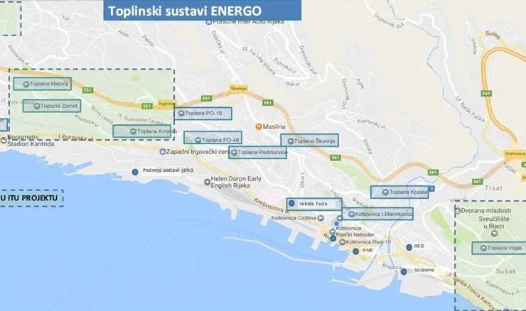 Riječke toplane obnovljene - Novih troškova nema, a uštede su značajne