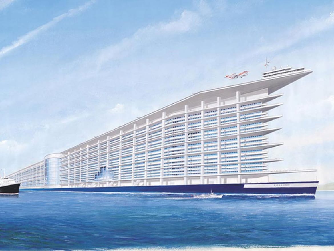 VIDEO "Freedom Ship" - Morski 'div' masivniji i od najvećeg nosača zrakoplova