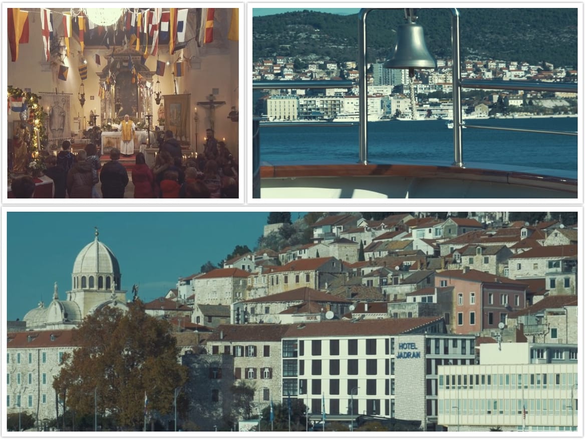 VIDEO Pomorac pomorcu - Odavanje počasti šibenskim moreplovcima