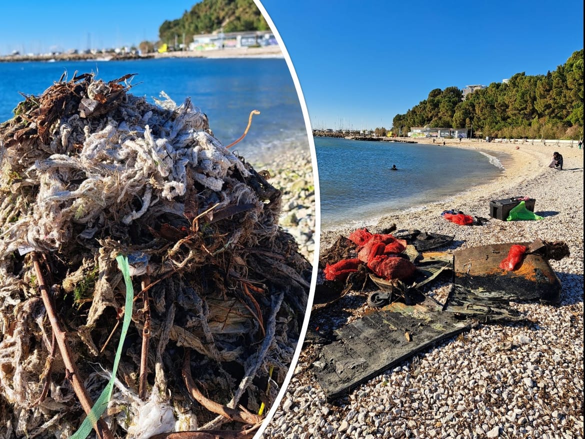 VIDEO Splitska „Uvala vlažnih maramica“ u novom dokumentarcu eko grupe „Zdravo more“ Pomorske škole Split