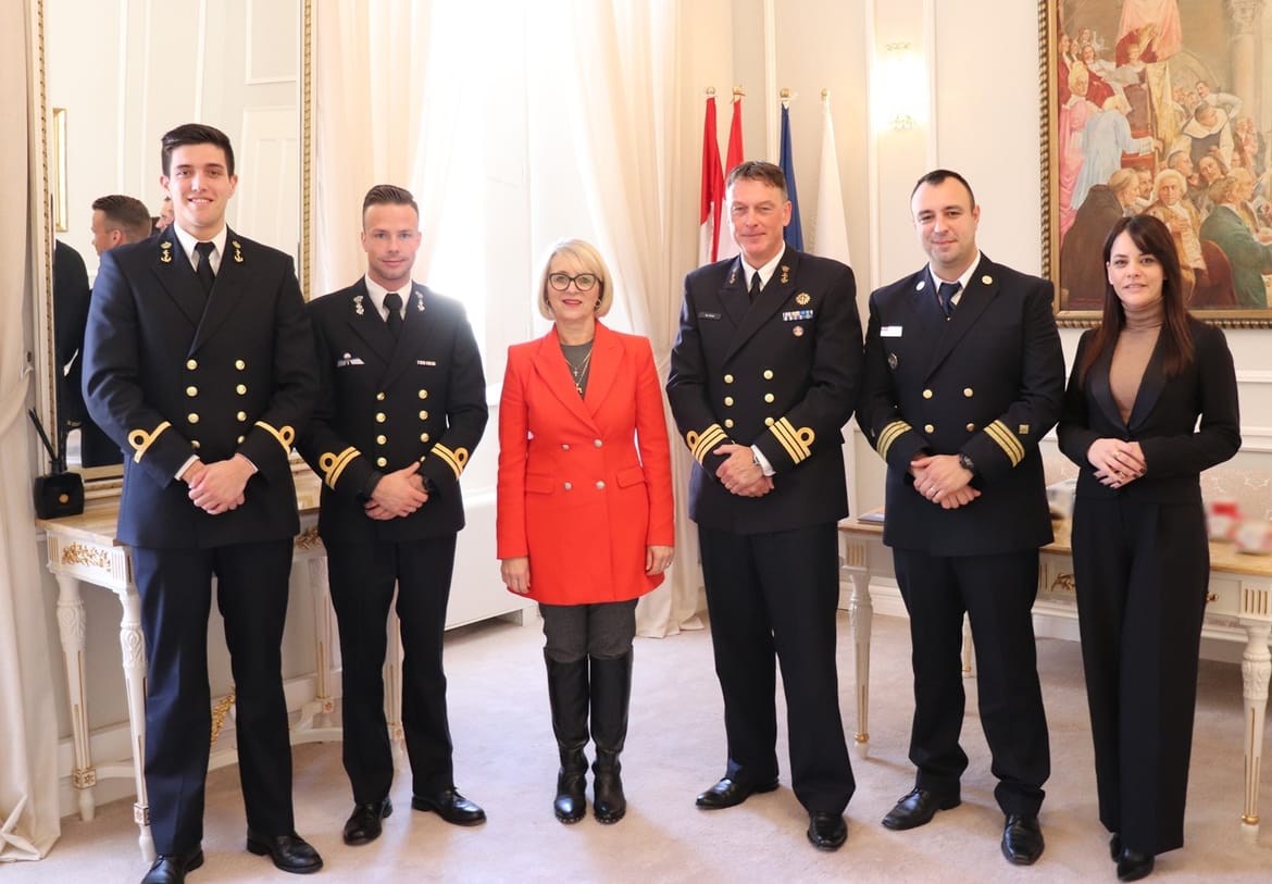 U Dubrovniku prijem za zapovjednika broda, kapetana nizozemske fregate s članovima posade