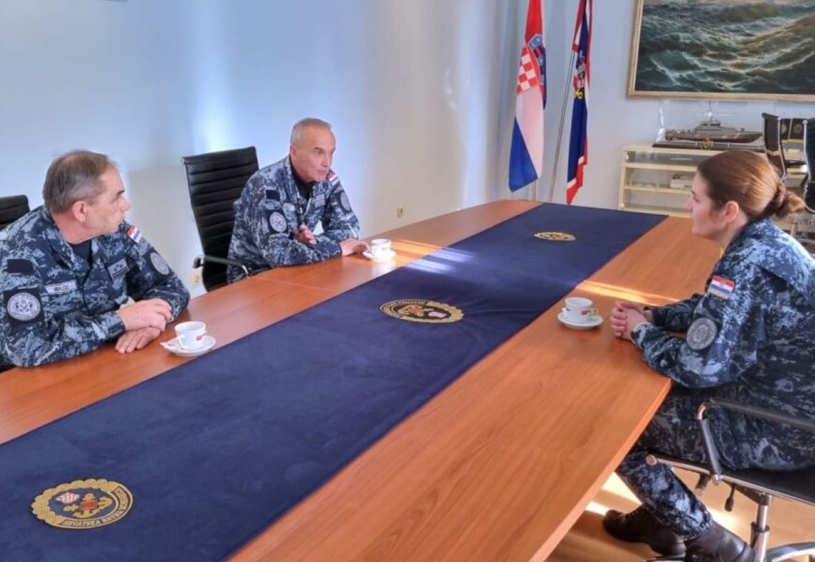 Poručnica bojnog broda preuzela dužnost u Zapovjedništvu snaga operacije potpore miru