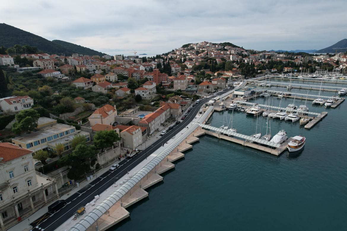 FOTO Lapadska obala u Dubrovniku napokon otvorena za promet