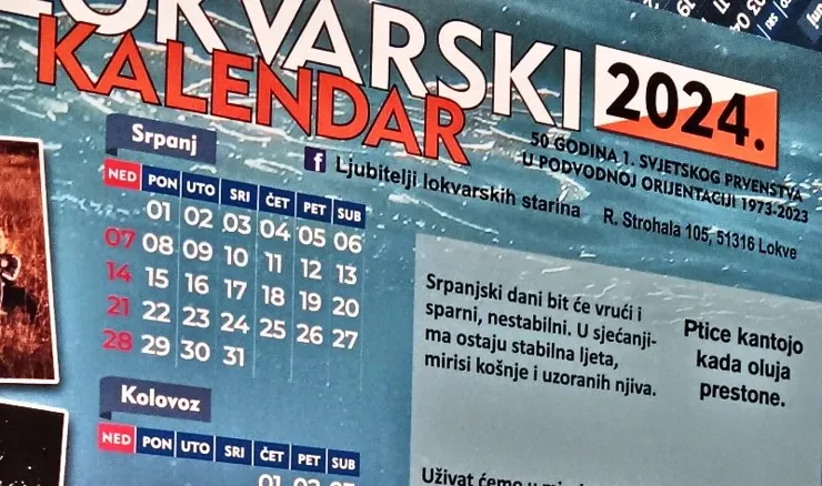 Korištenjem metode brojanica, pučka prognoza vremena ili Lokvarski kalendar najavljuje "gnjilu" 2024.