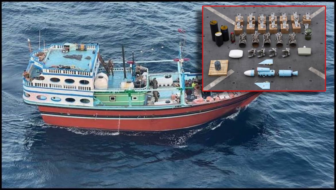 Američka mornarica objavila fotografije zaplijenjenih projektila i raketa: "Ovo Iran šalje Hutima!"