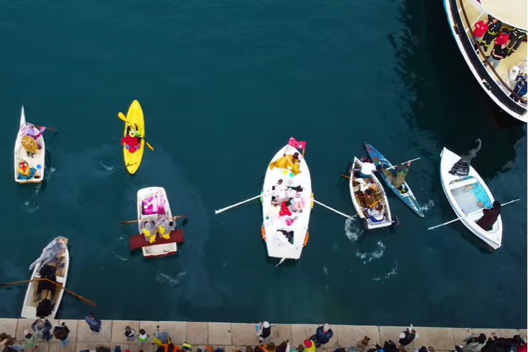 Mare Monada - šarena maškarana regata na Malom Lošinju!