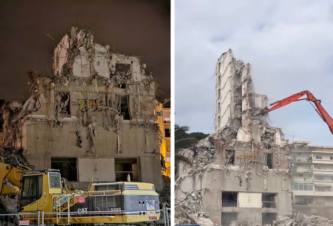 JOŠ MALO PA NESTALO Samo ovo još je ostalo od nekadašnjeg hotela Marjan u Splitu