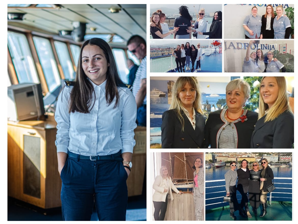 ŽENE JADROLINIJE Vjetar u leđa velikom bijelom brodu