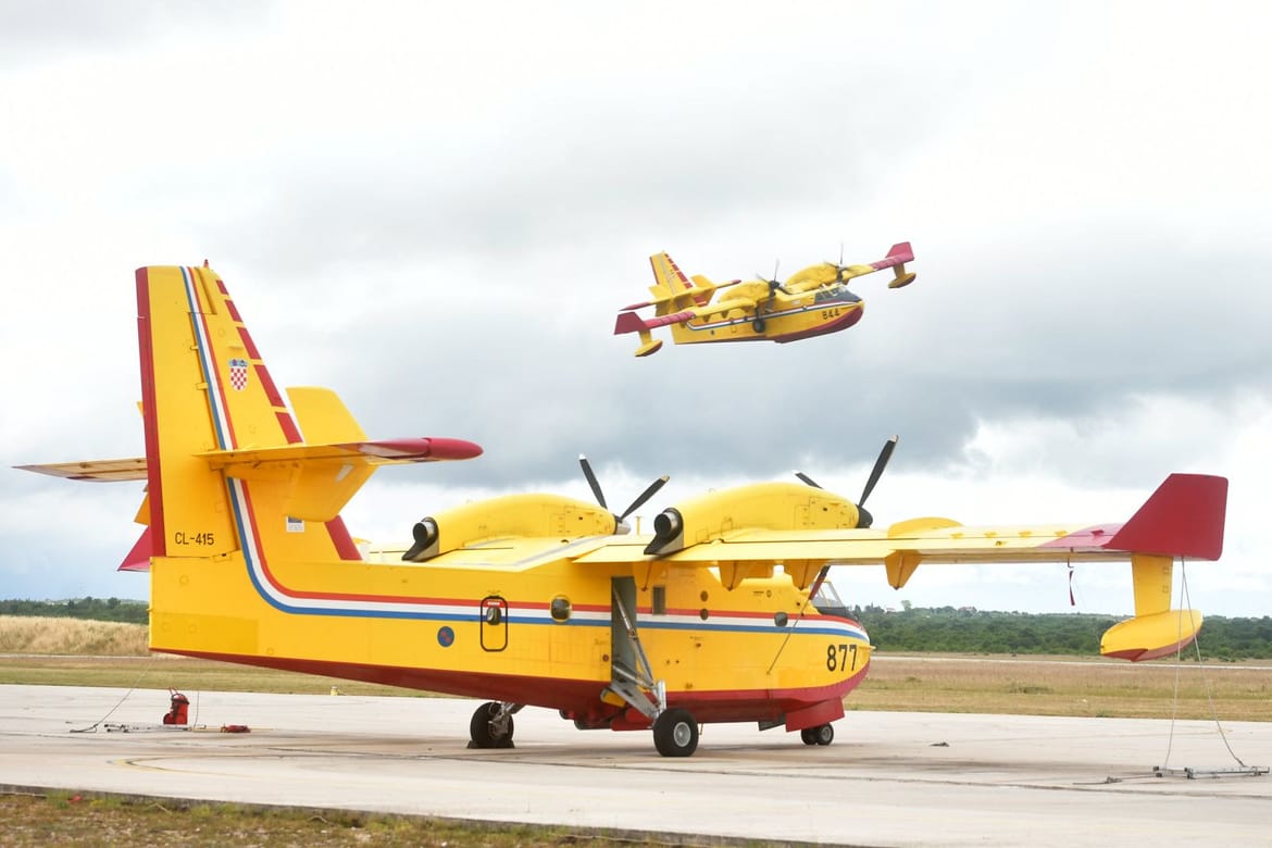 Božinović: "Hrvatska nabavlja dva nova kanadera!"