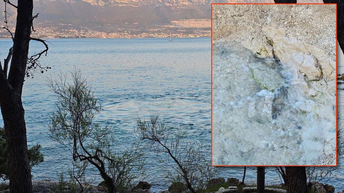 FOTO Probudila se Marjanska vrela u Splitu: "Voda sa sumporom se spušta i Marmontovom ulicom"