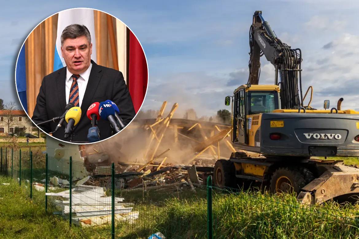 Milanović požalio: "Danas imam dilema oko 'zloglasne' legalizacije bespravne gradnje"