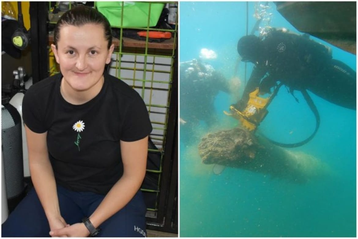 Svaka Čast! - Mlada Gospićanka, jedina Hrvatica koja ima međunarodnu dozvolu za industrijsko ronjenje