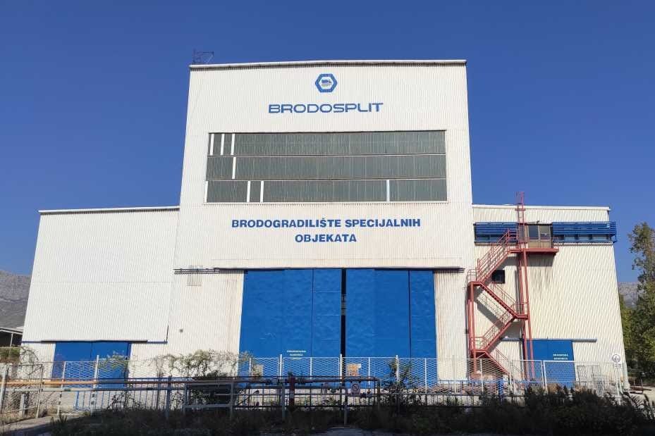 Ministar obrane Ivan Anušić u posjeti Brodosplitu!