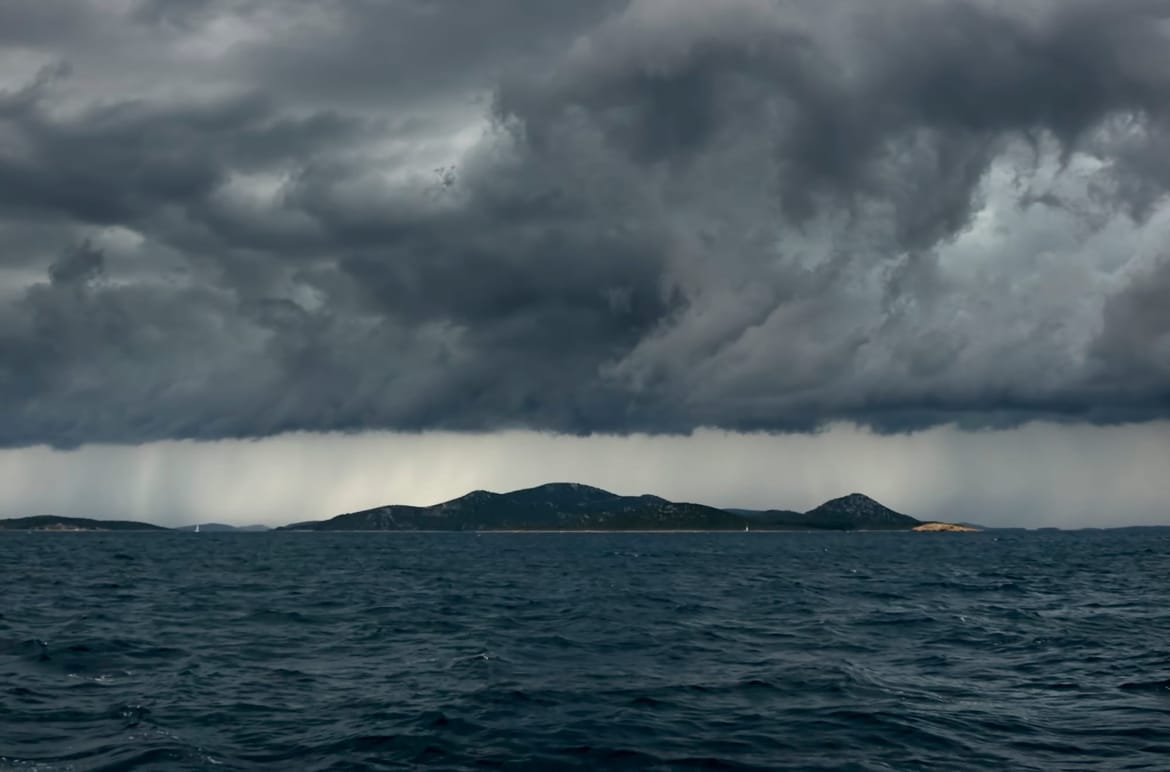Pljuskovi i neverini diljem Jadrana