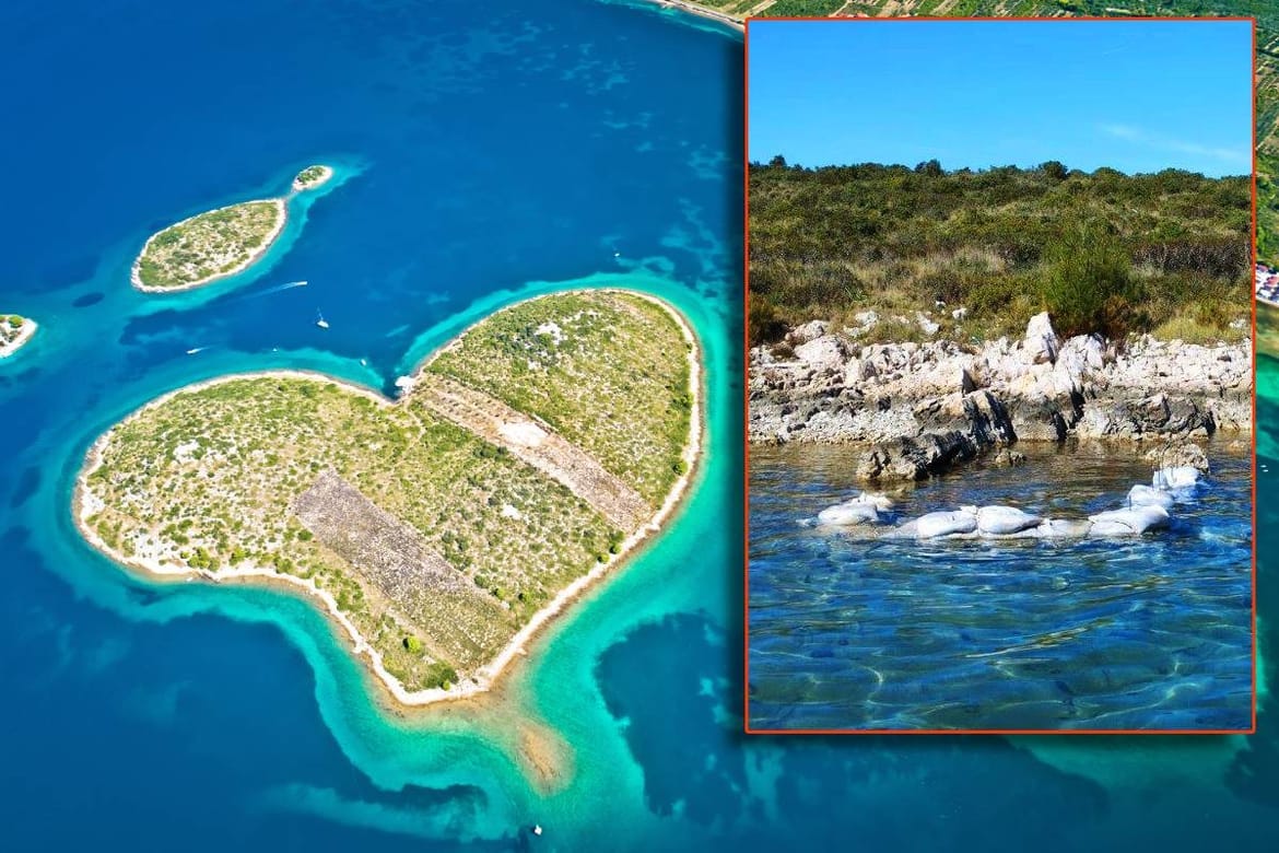 Općina Pašman mora ukloniti temelje ilegalnog mula na otočiću Galešnjak, a krim policija  traži počinitelja!