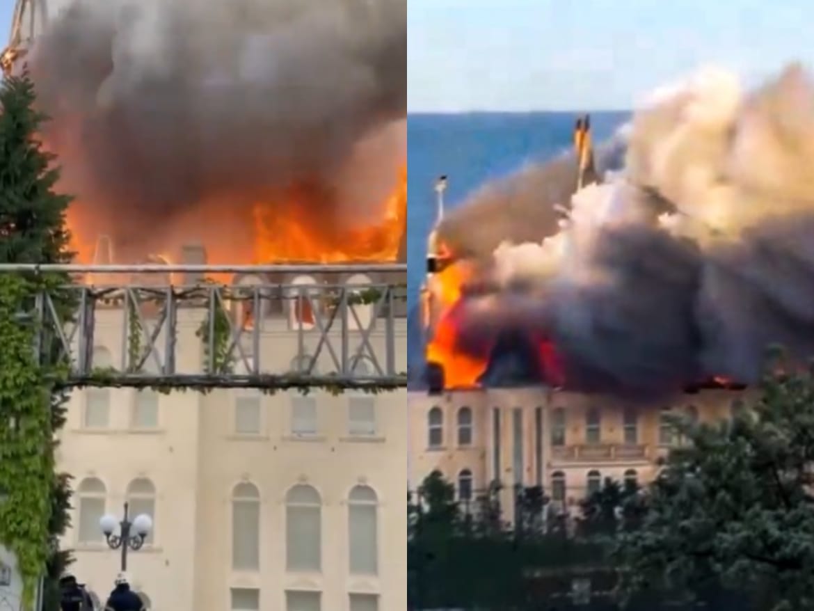 STRAŠNO Ljudi se u Odesi šeću uz more - dok na njh padaju ruske granate!