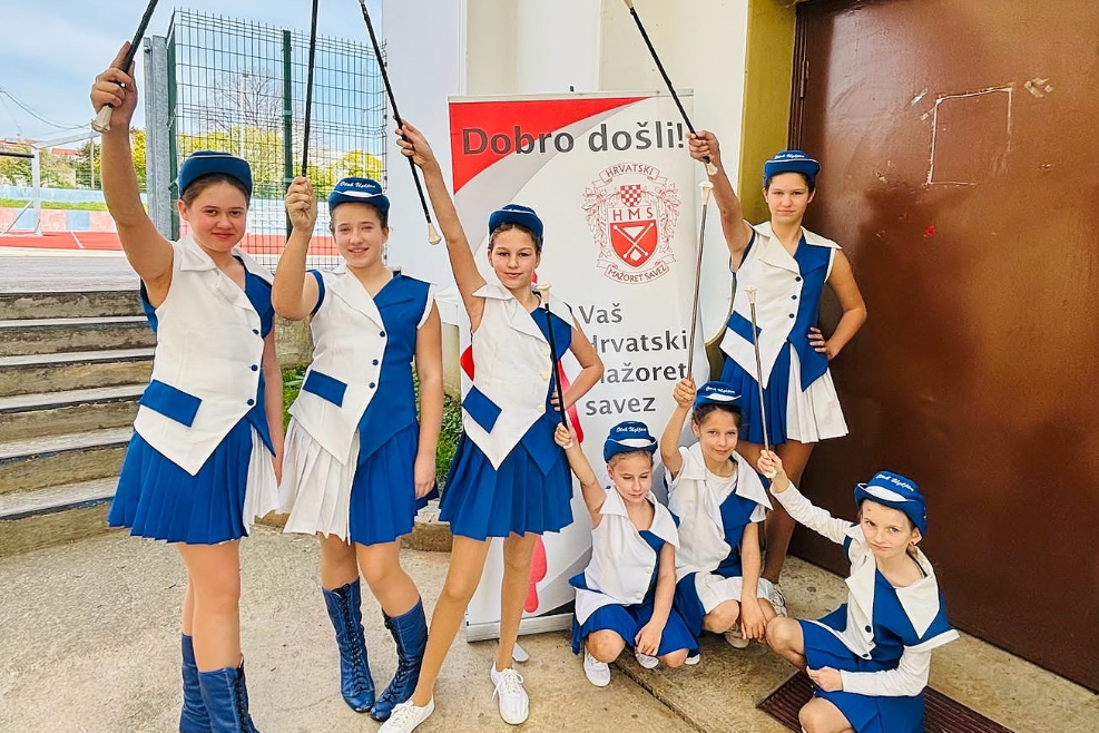 Županijsko prvenstvo za mažoretkinje Zadarske županije - otočanke su bile jako uspješne!