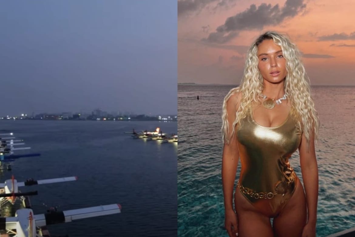 Britanska reality "zvijezda" naslikavala se po Maldivima, a iza nje se pojavila ogromna peraja!?