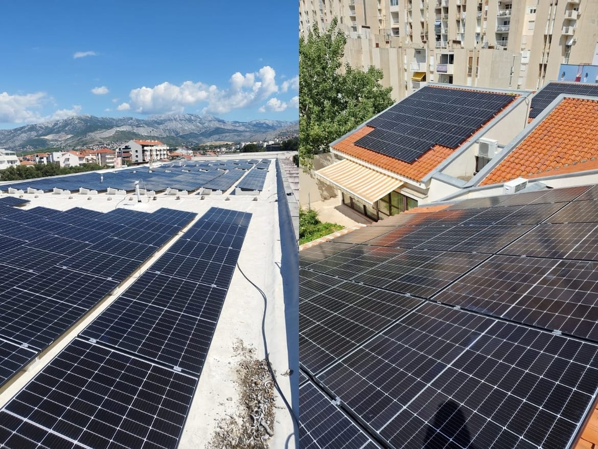 FOTO Projekt SuSTainable - Postavljanje fotonaponskih elektrana u Splitu završeno prije roka