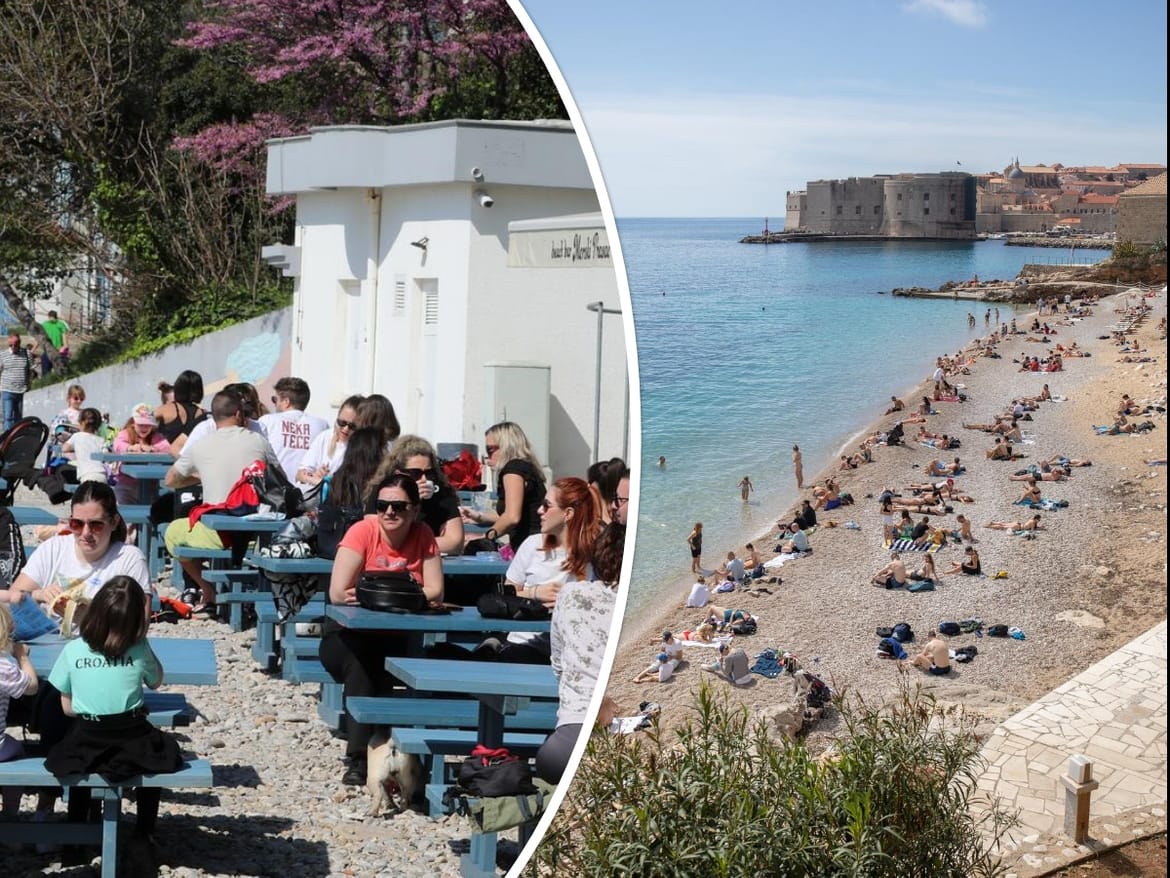 FOTO: KAO USRED LJETA! Od Dubrovnika do Rijeke plaže pune ljudi
