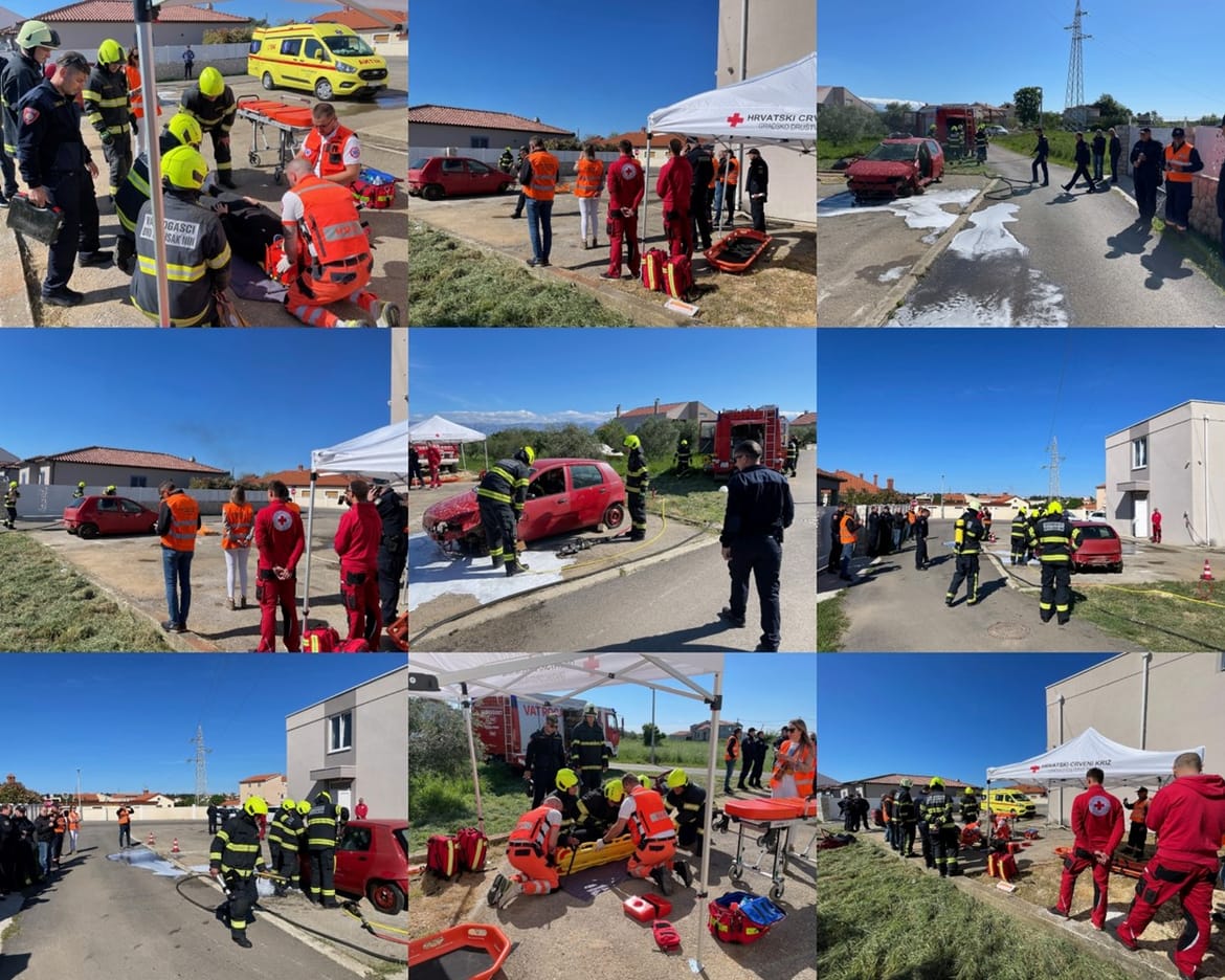 Održana vježba civilne zaštite "Nin 2024"