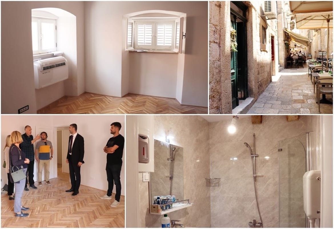 Treća obitelj s više djece uskoro useljava u gradski stan u dubrovačkoj povijesnoj jezgri
