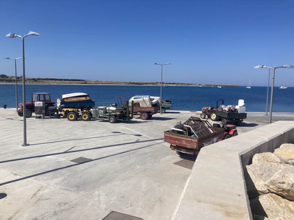 Na Unijama se prikuplja krupni otpad, evo i što otočani trebaju znati