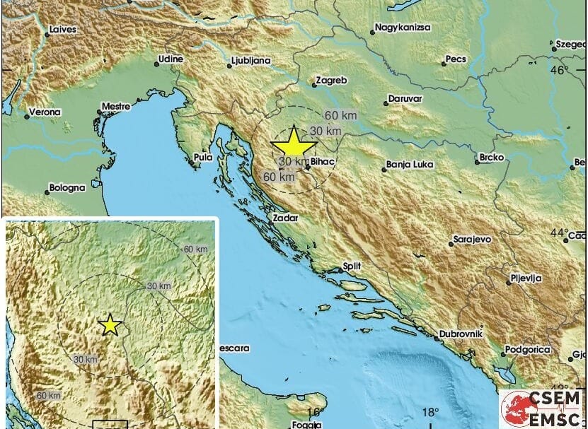 Jak potres jutros zatresao Hrvatsku