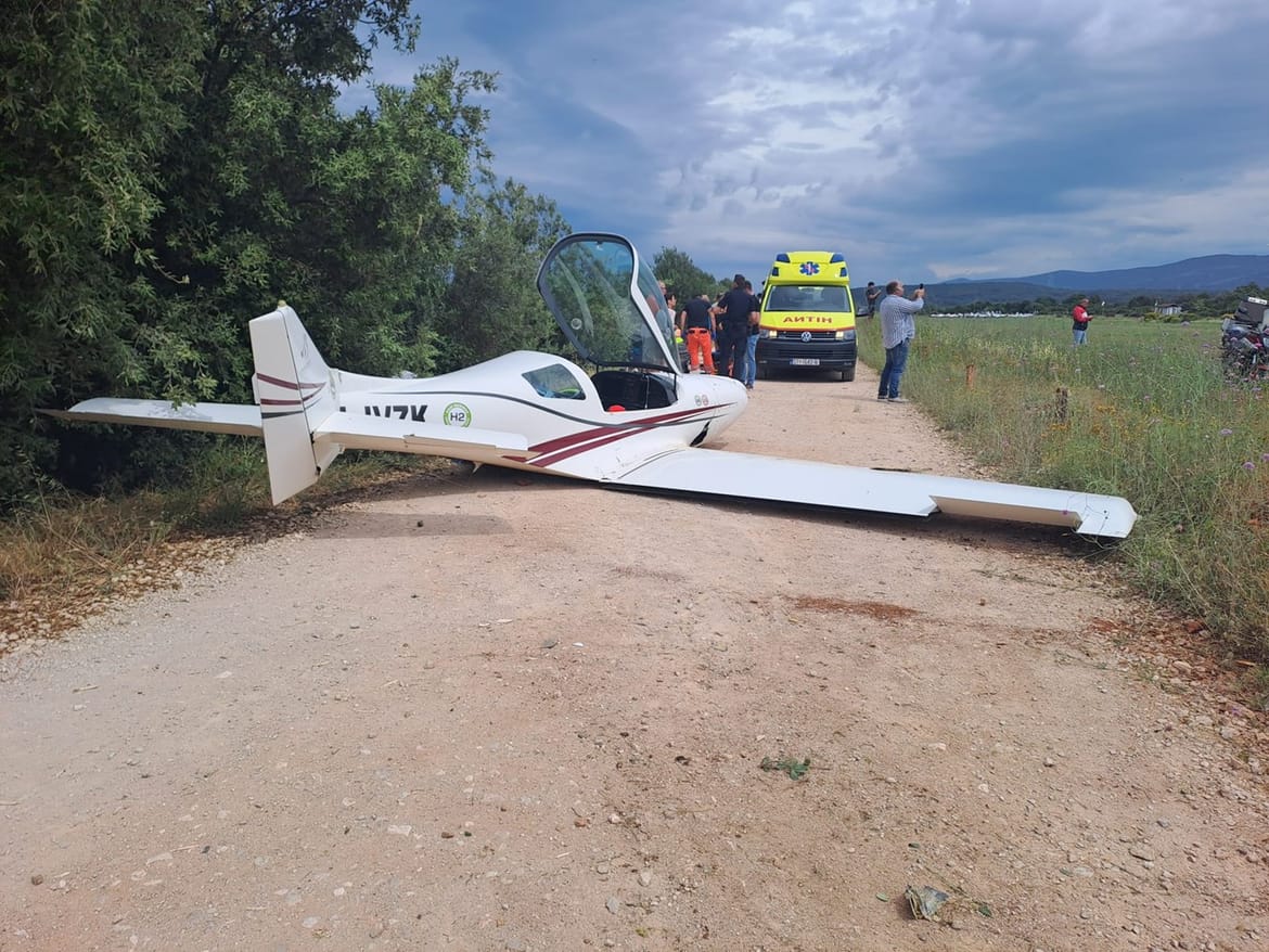 Na Hvaru pao zrakoplov