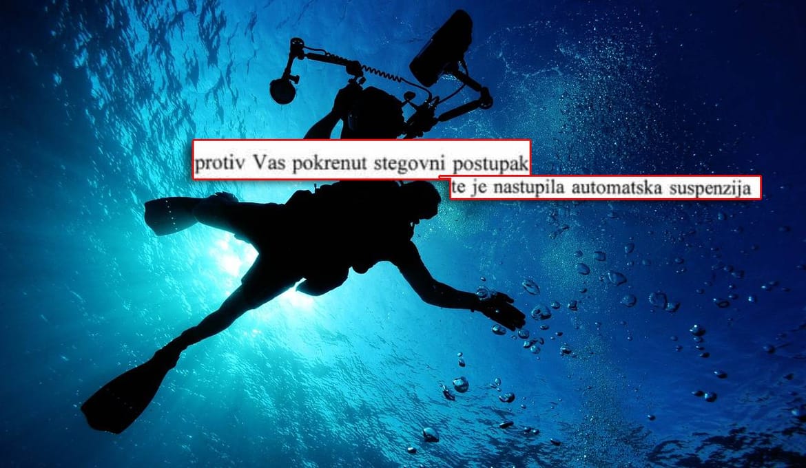 EKSKLUZIVNO DOZNAJEMO Šef Hrvatskog ronilačkog saveza suspendirao cijelu reprezentaciju koja je osvojila preko sto nacionalnih medalja!