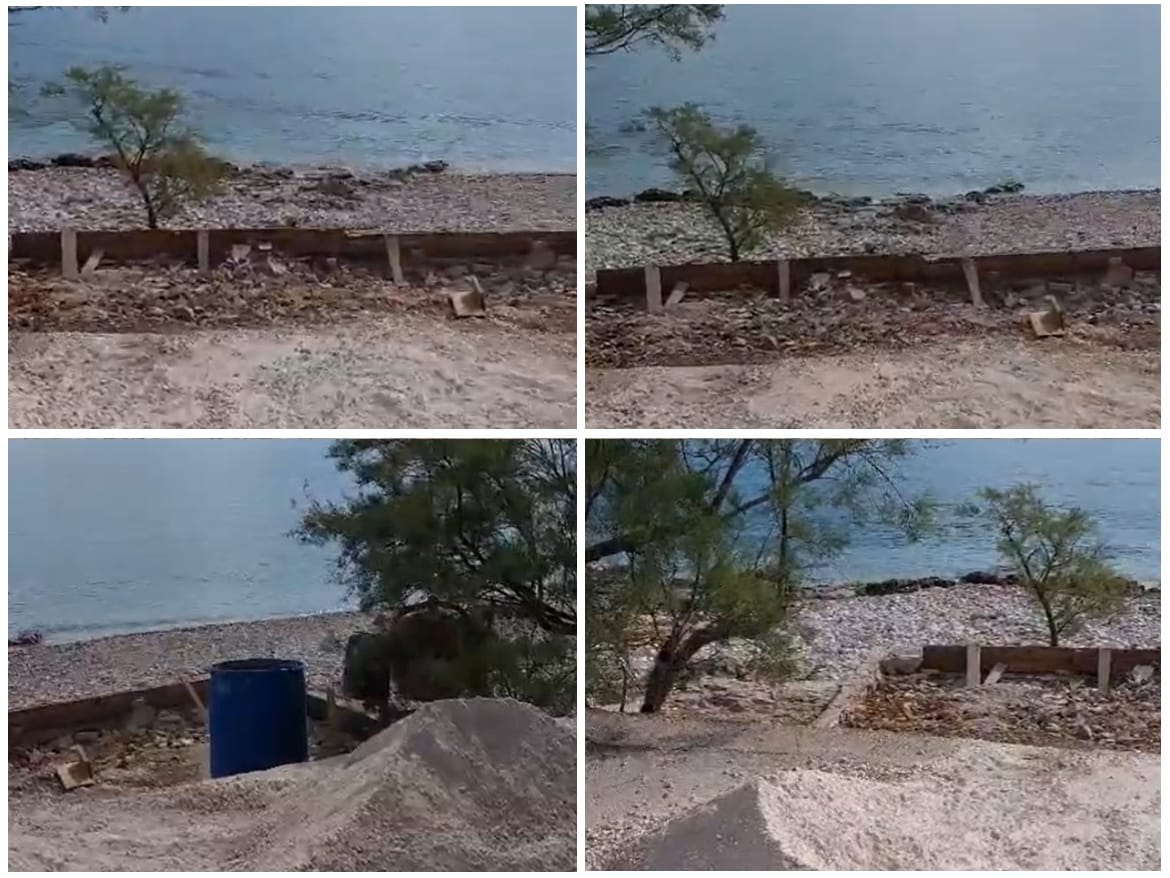 ŠTO SE DOGAĐA NA PLAŽI U SUTIVANU? Prijavljena betonizacija - saznali smo radi li se o ilegalnim radnjama!