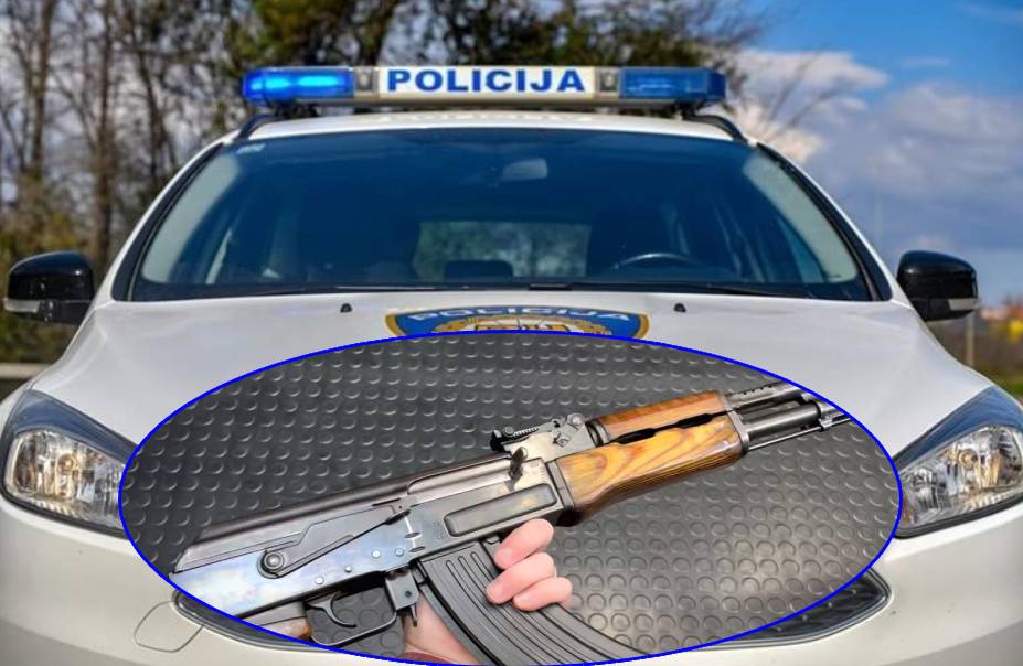 RAMBO IZ DALMACIJE Objavio sliku kalašnjikova pa prijetio policajcima - uhićen je!