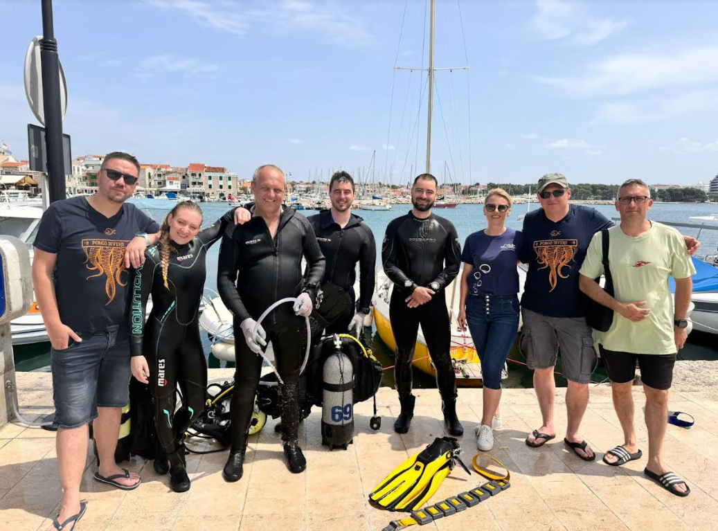 Ronjenje na vodičkoj rivi i velika ekološka akcija čišćenja podmorja!