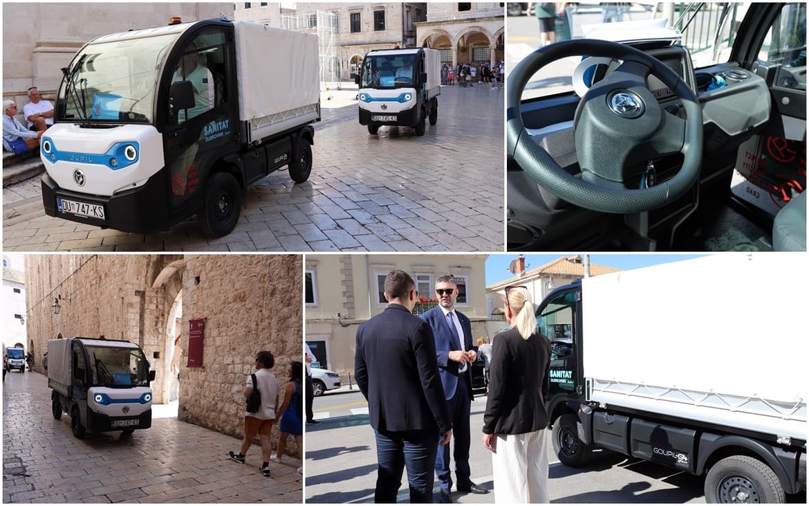 Dubrovačka povijesna jezgra bogatija za četiri nova elektrovučna vozila