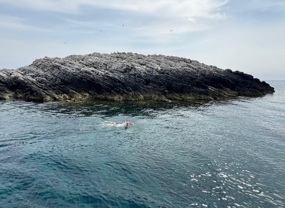 Dina Levačić zaplivala oko Glavata!