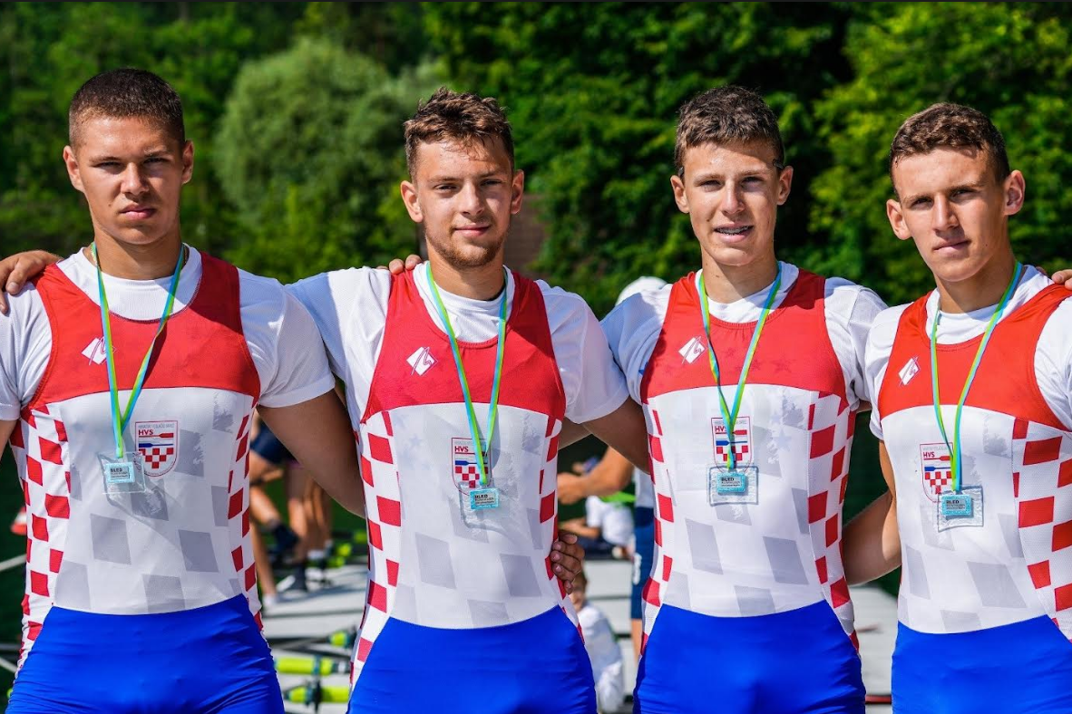 Pet medalja za šibenske veslače na natjecanju na Bledu!