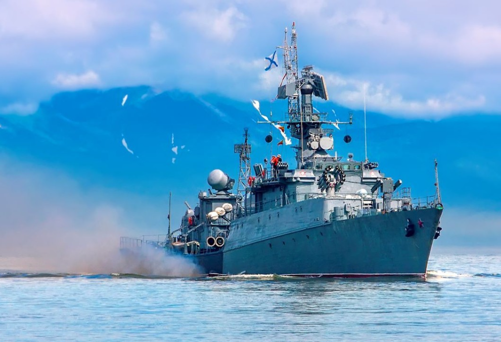 Ruski raketni brod izvodio vježbu na Atlantiku